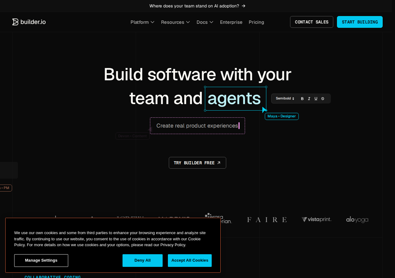 Skärmdump av Builder