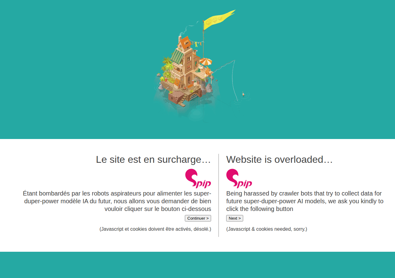 Skärmdump av SPIP