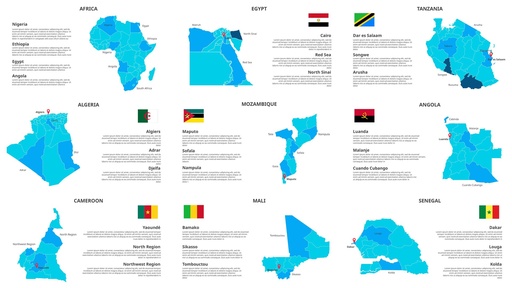 Afrika, ljus