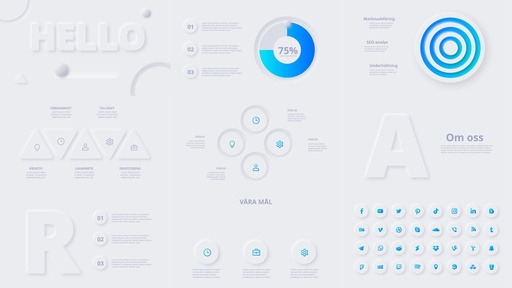 Neumorphism v1, light theme