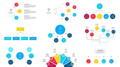 Flowcharts, light theme